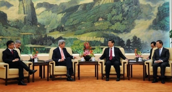 Kerry in Asia: Climate-change agenda trumps geopolitics