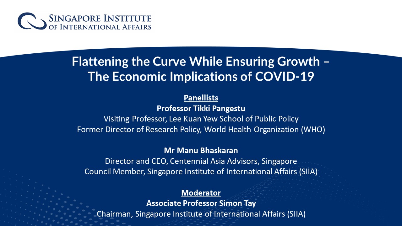 Flattening the Curve While Ensuring Growth – The Economic Implications of COVID-19