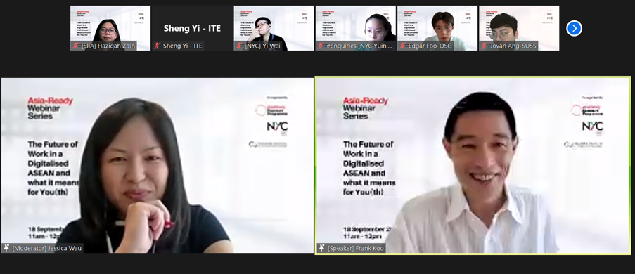 NYC Webinar: The Future of Work in a Digitalised ASEAN & What it Means for You(th)