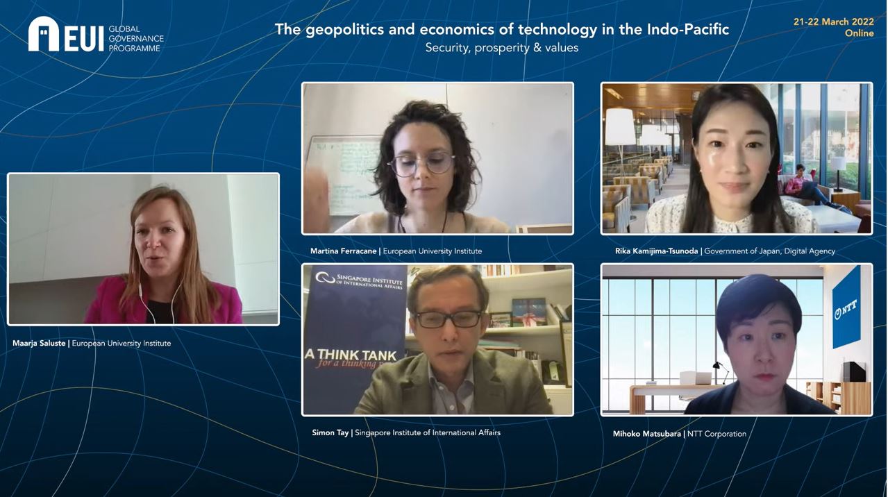 The geopolitics and economics of technology in the Indo-Pacific: Security, prosperity and values conference