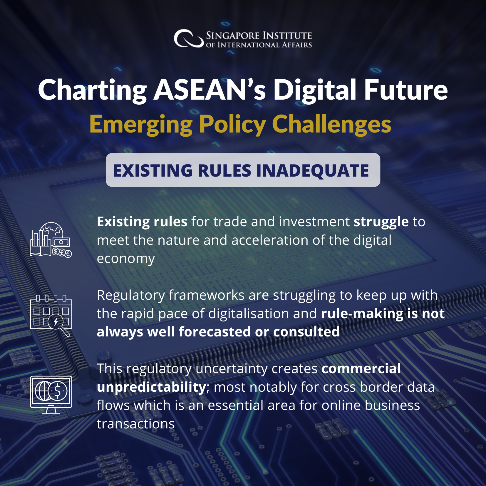 ‘Charting ASEAN’s Digital Future: Emerging Policy Challenges’ – Existing Rules Inadequate