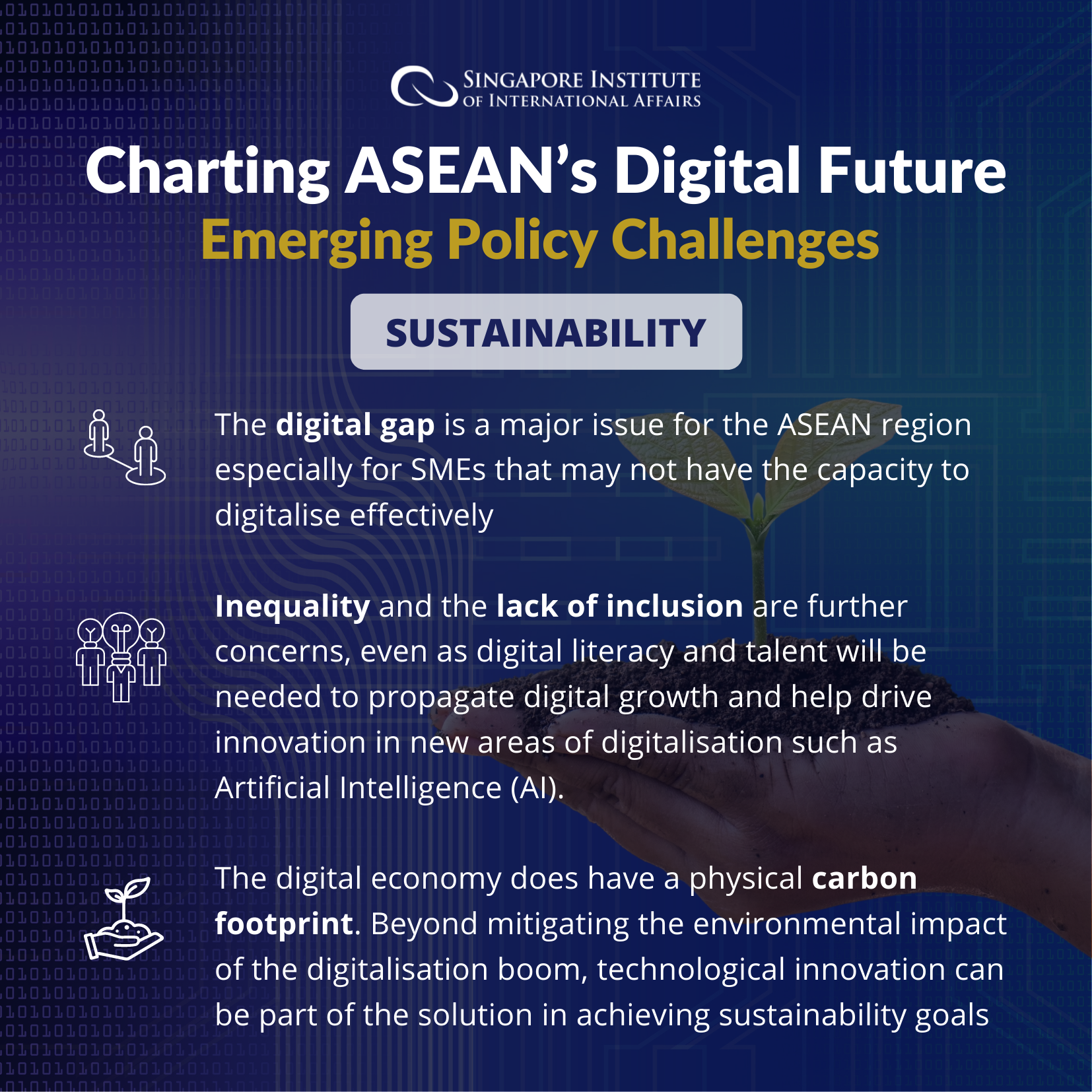 ‘Charting ASEAN’s Digital Future: Emerging Policy Challenges’ – Sustainability