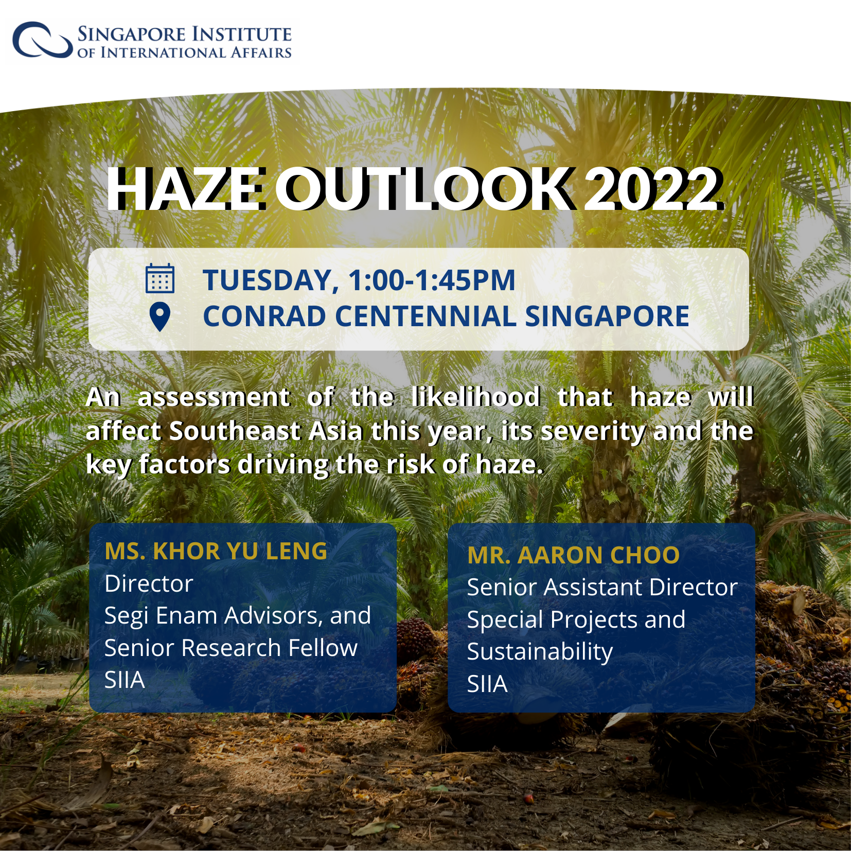 Haze Outlook 2022 Media Briefing